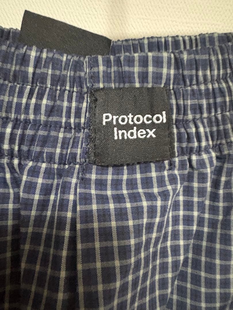 パンツ Protocol Index TROMPELOEIL LAYERED PANTS
