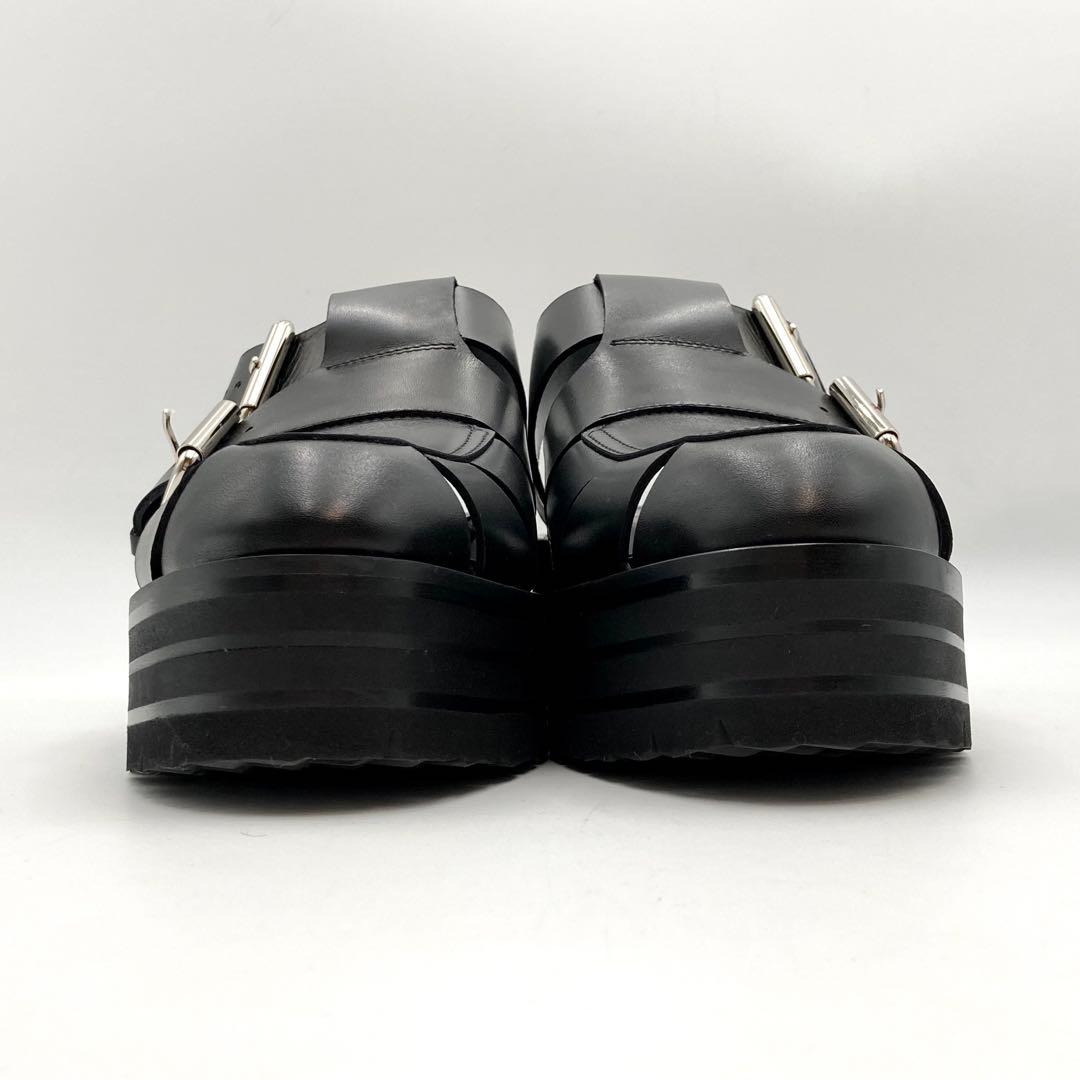 Koko！未使用級✨ ピエールアルディ グルカサンダル 黒 レザー 39