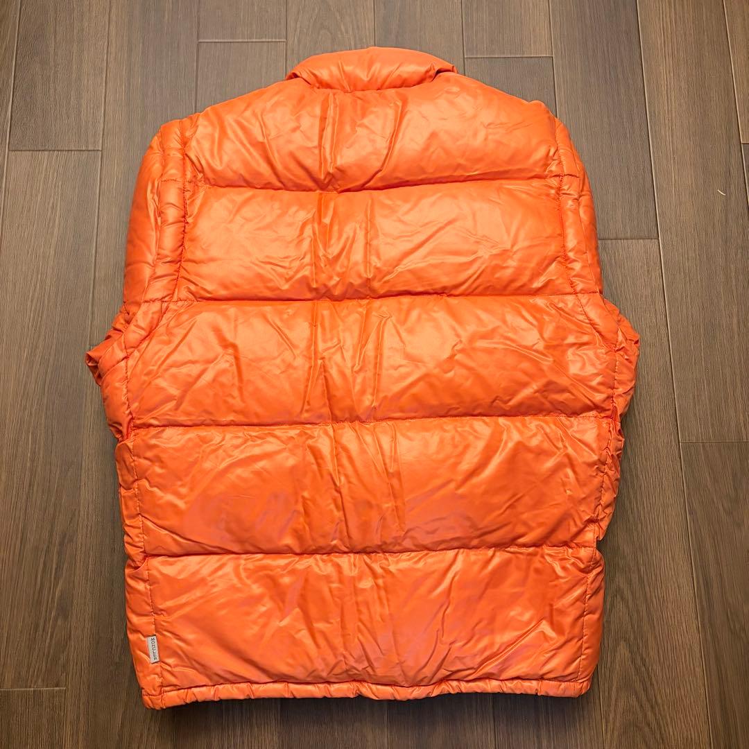 希少 MONCLER 80s 90s ヴィンテージ ダウンジャケット オレンジ