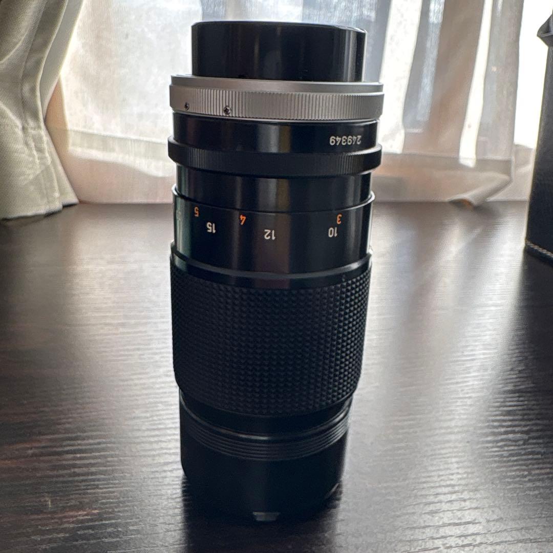 Canon FD 200mm f/4 S.S.C. レンズ