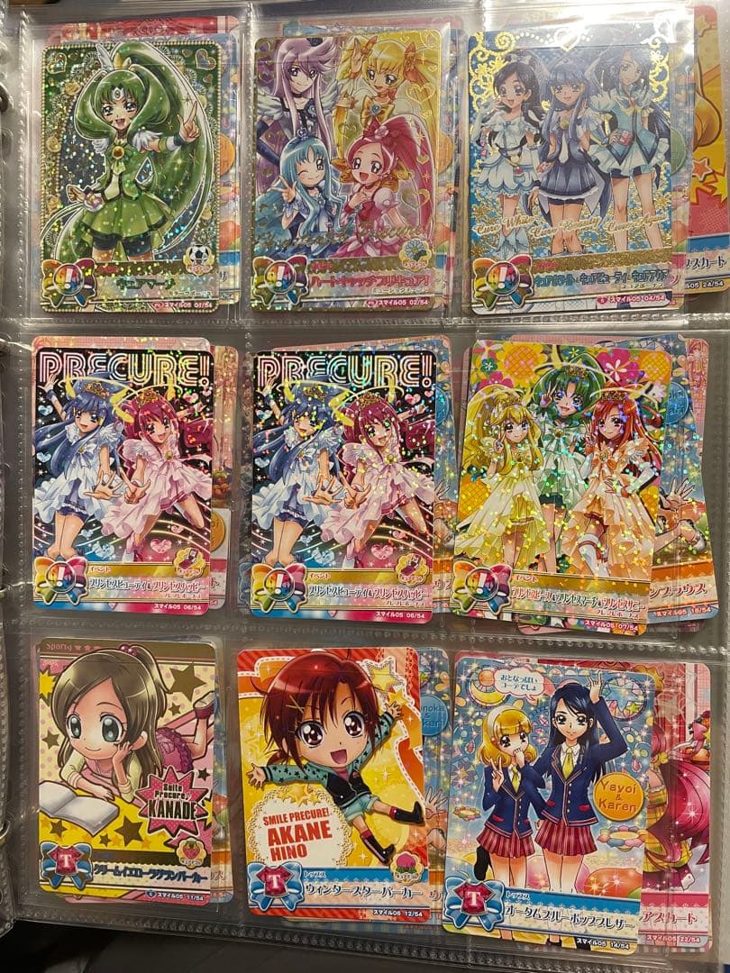 プリキュアデータカードダス667枚セット