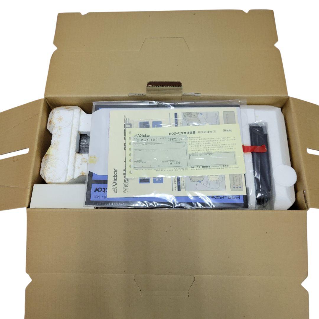 激レア 新品未使用 ビクター VHSC ビデオカメラ BR-C100