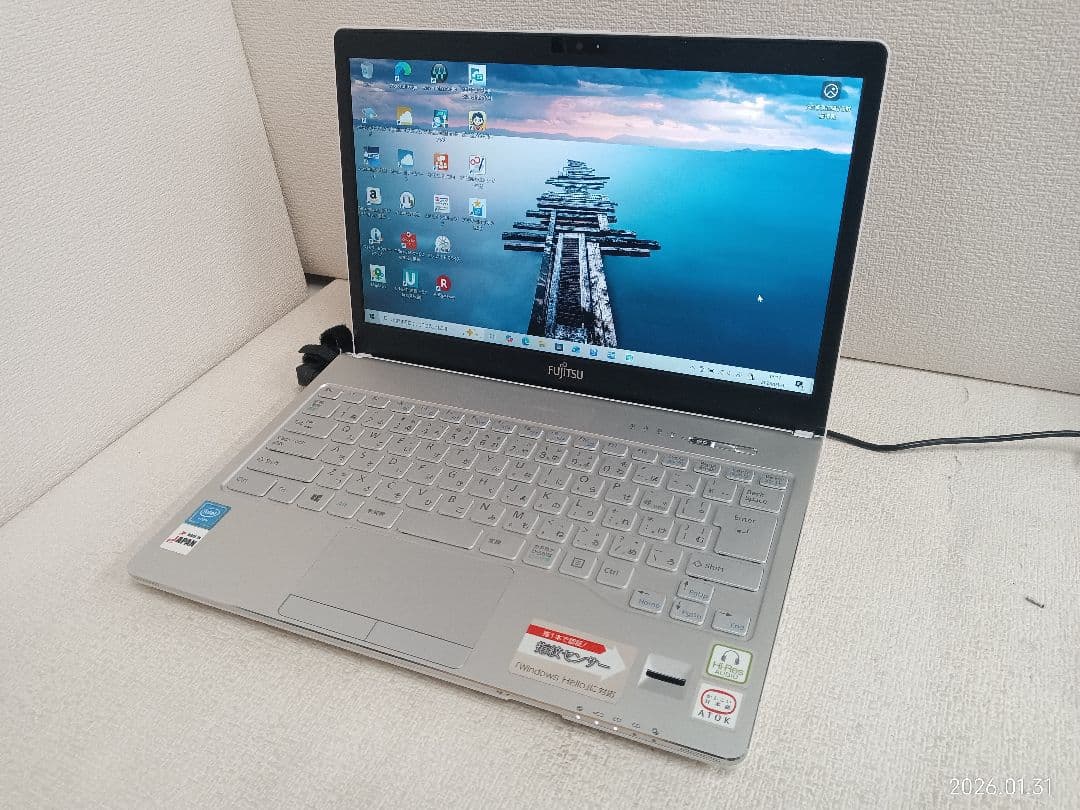 ⊇ LIFEBOOK SH55/W (FMVS55WP) 12GB ストレージ無