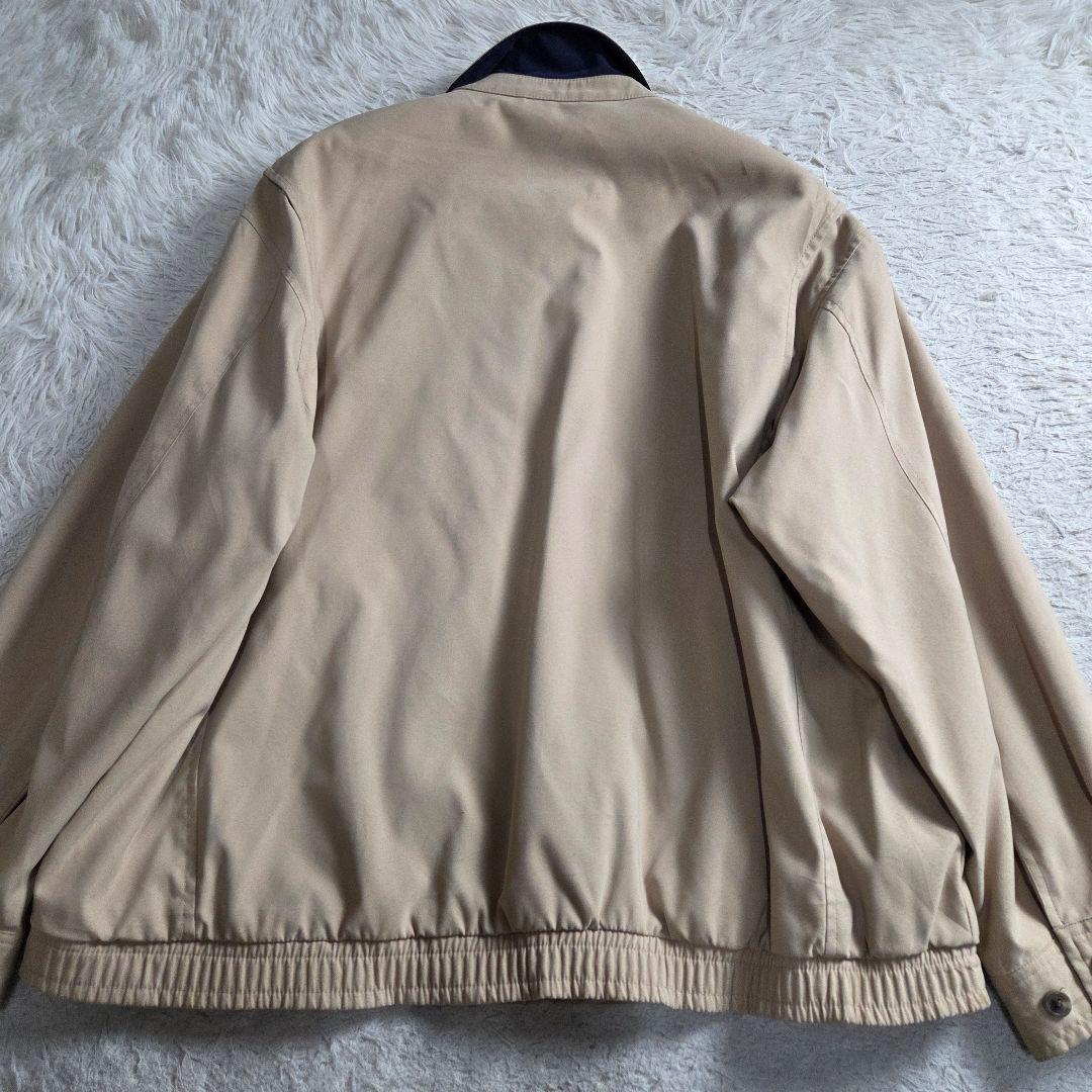 ポロ ラルフローレン スイングトップ 裏地 チェック サイズL ベージュ