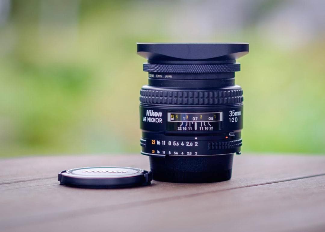 美品 Nikon AF Nikkor 35mm f/2D レンズ – 日本製