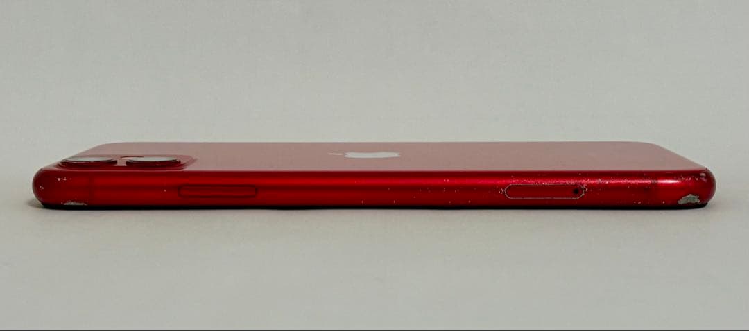 【画面修理歴有】【68％】【箱付き】iPhone11 レッド 128GB