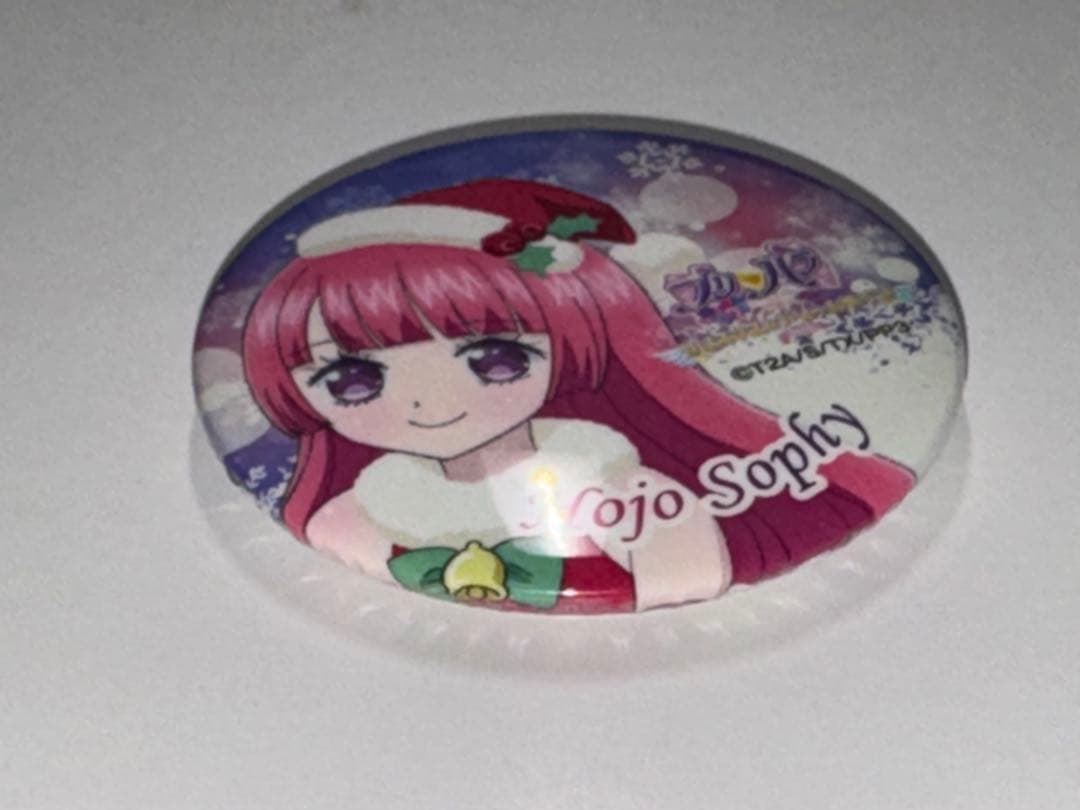 プリパラ　クリスマスドリームライブ 2016　北条 そふぃ　缶バッジ
