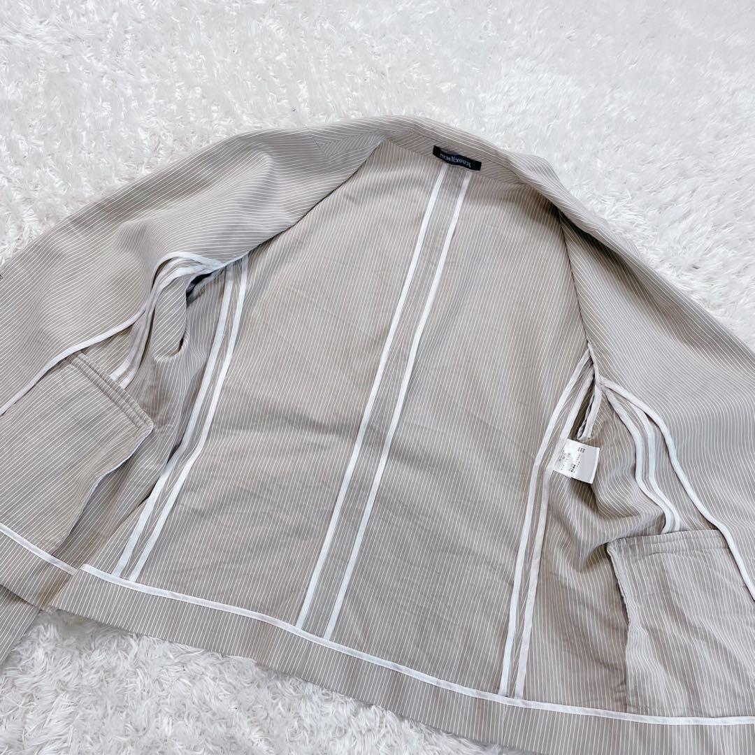 美品✨ ニューヨーカー パンツ スーツ セットアップ シアサッカー 近年モデル