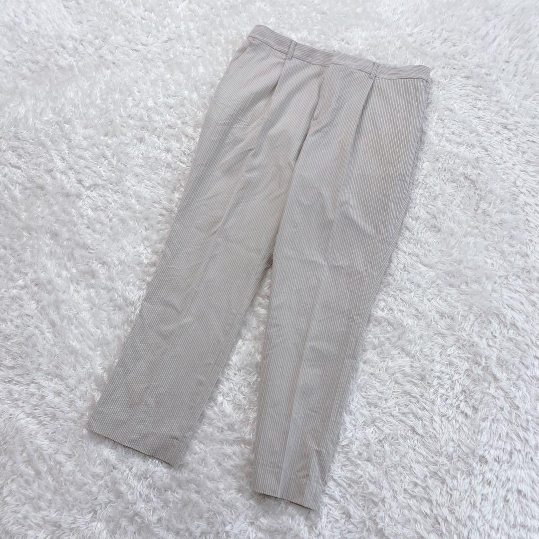 美品✨ ニューヨーカー パンツ スーツ セットアップ シアサッカー 近年モデル