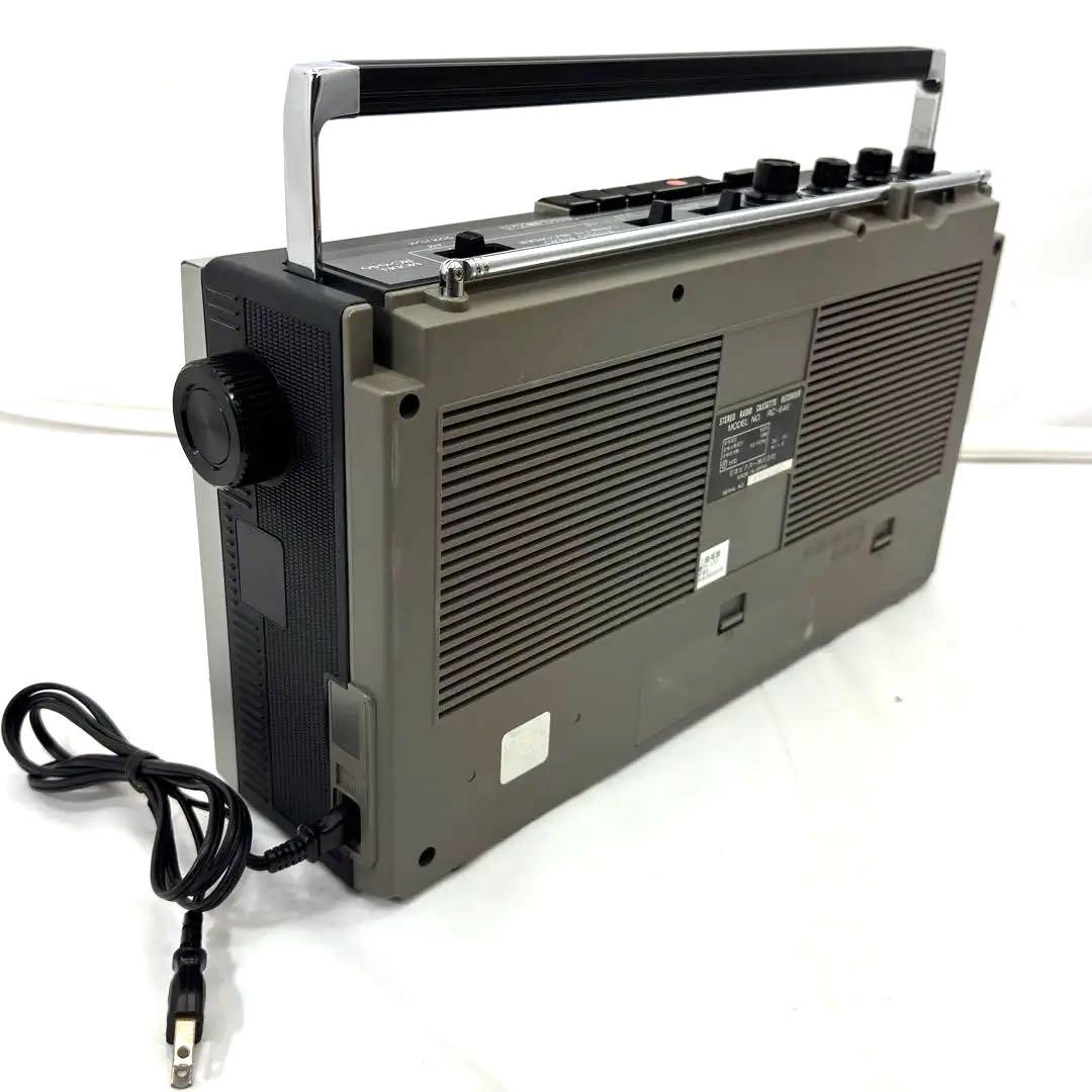 超美品！Victor ステレオラジカセ RC−646 昭和レトロ 現状品