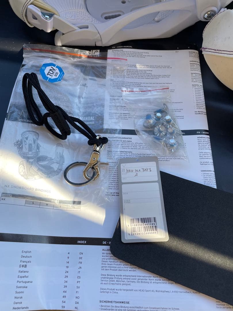 head スノーボード ビンディング Sサイズ