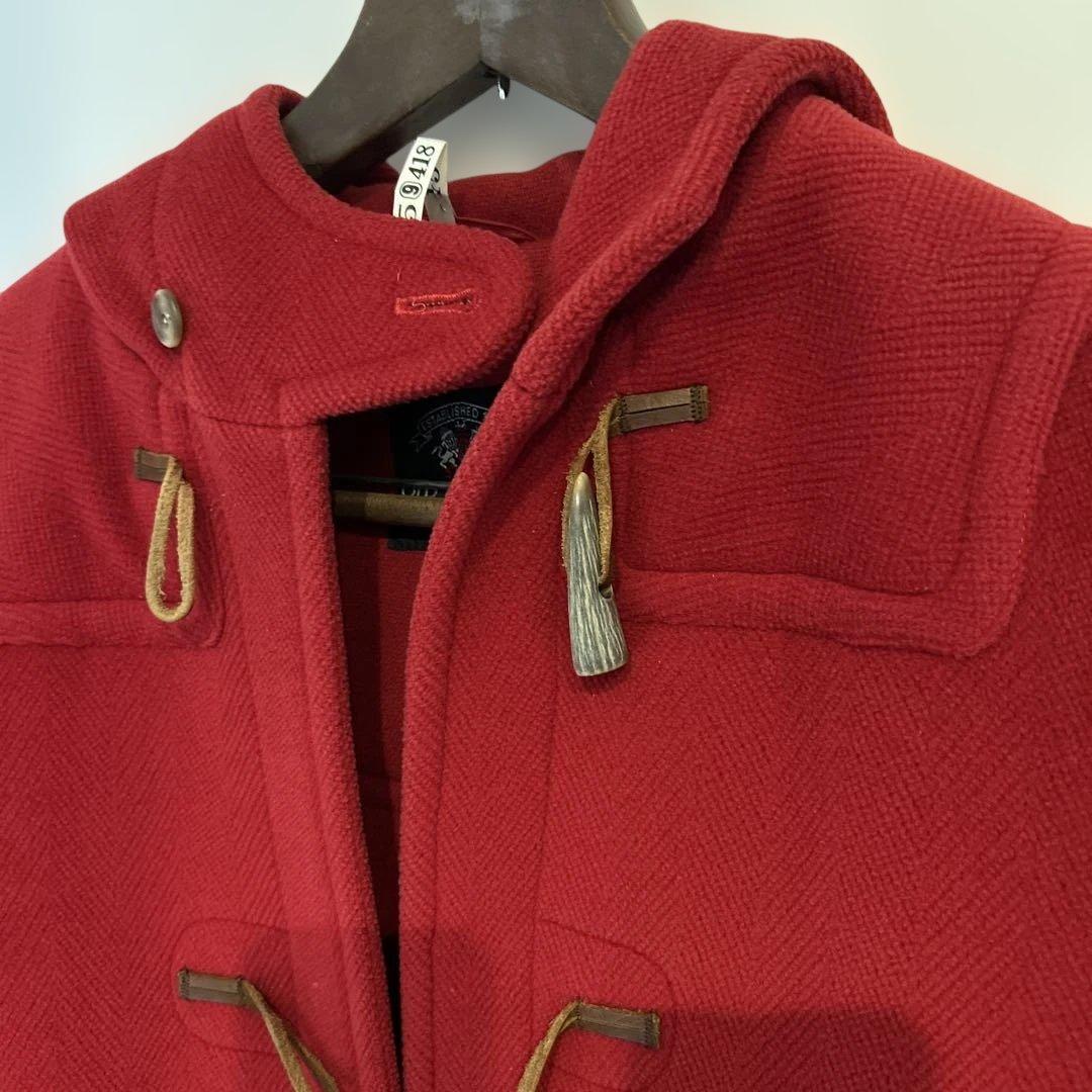 オールドイングランド　ダッフルコート赤