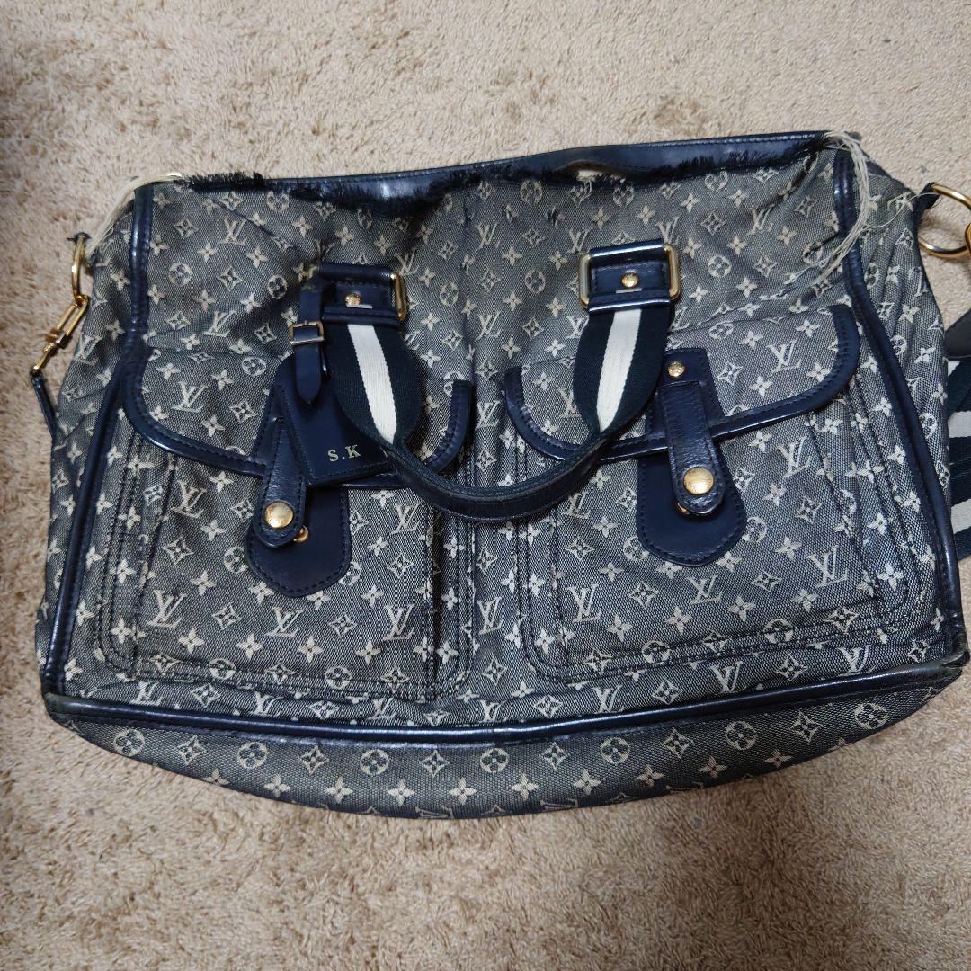 Louis Vuitton サックマリーケイト　グレー ブラック