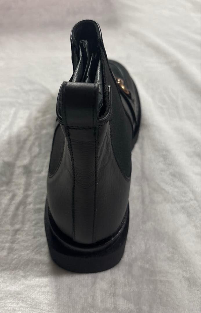 FABIO RUSCONI ブラックブーツ　サイズ40 未使用