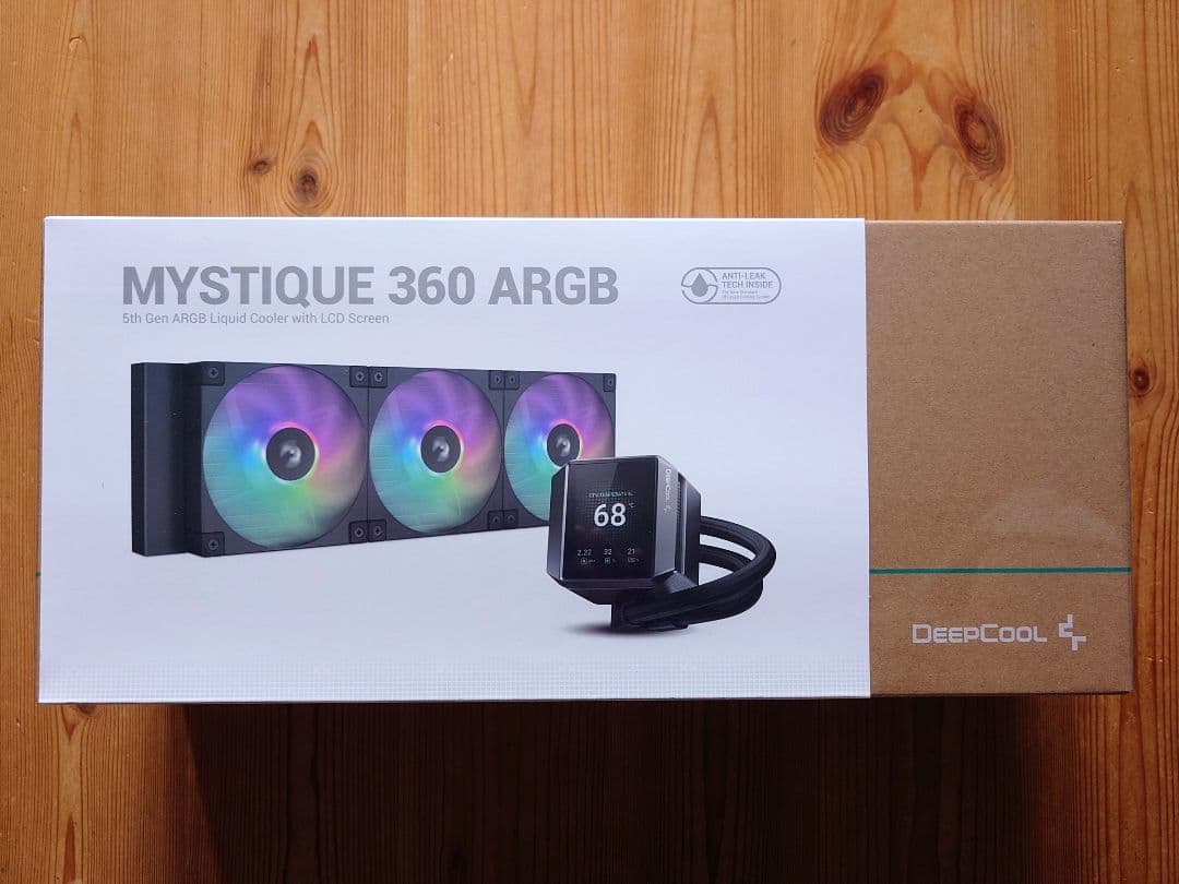 DEEPCOOL MYSTIQUE 360 簡易水冷CPUクーラー