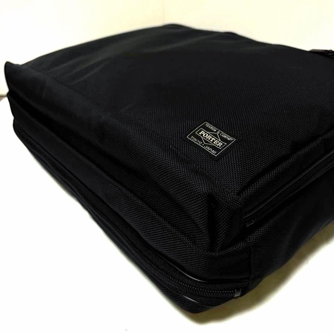 未使用タグ付き✨ ポーターステージ ビジネスバッグ 3way 2層 A4可 黒