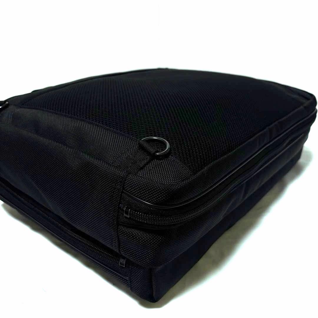 未使用タグ付き✨ ポーターステージ ビジネスバッグ 3way 2層 A4可 黒