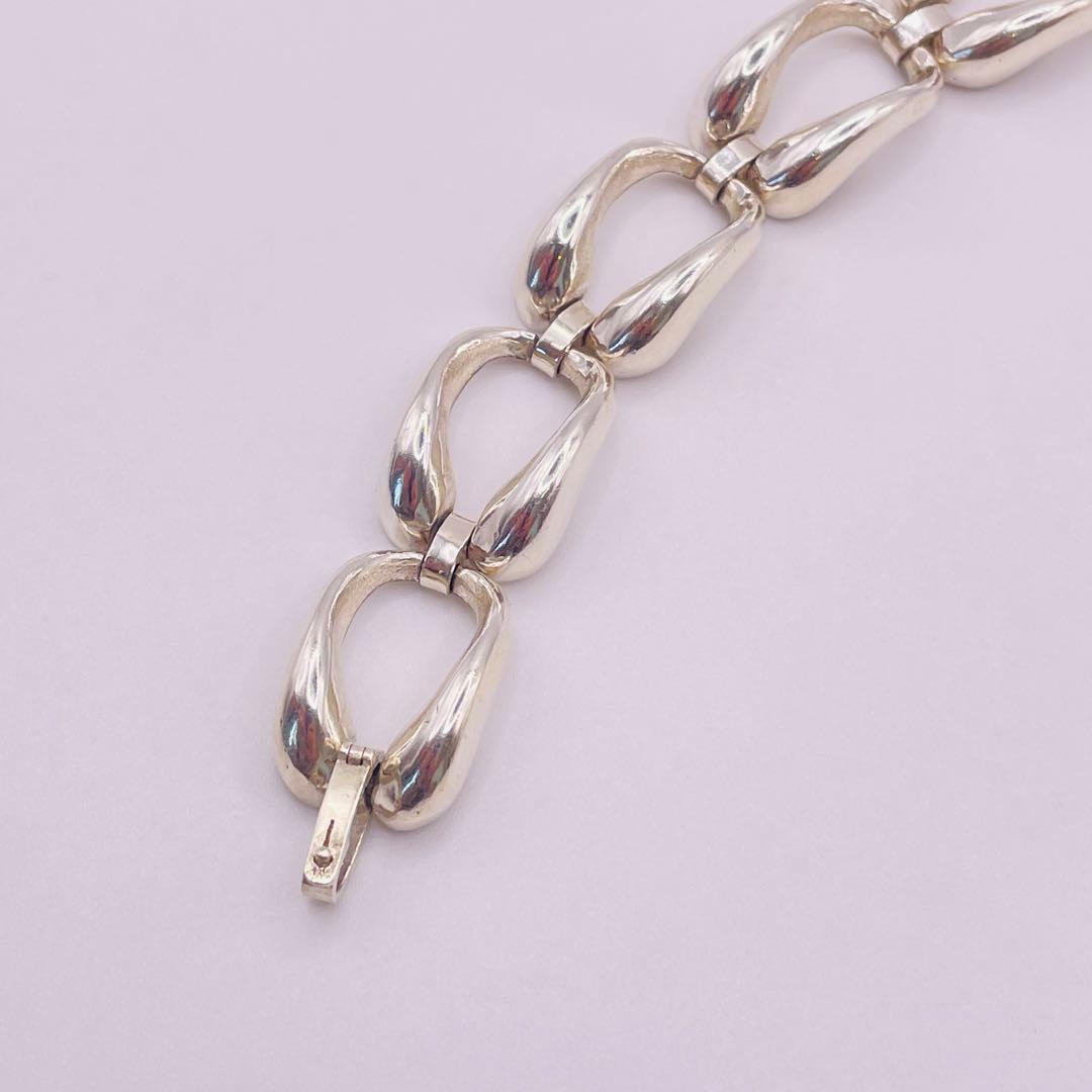 アクセサリー Vintage Italy Sterling Wave Bracelet
