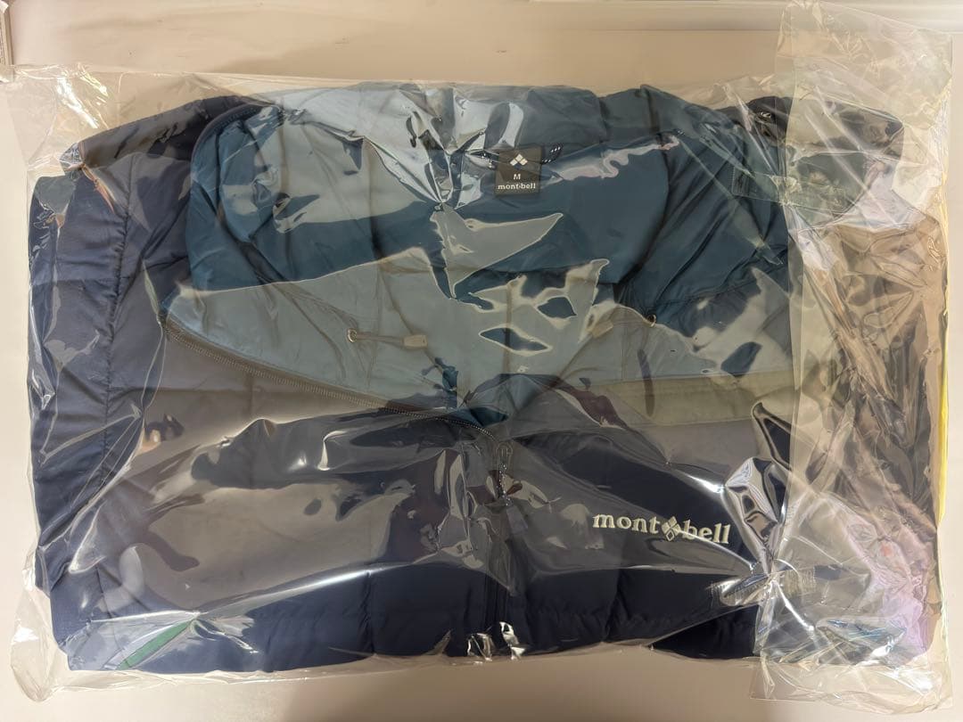 新品　mont-bell ネージュダウンパーカー M ネイビー