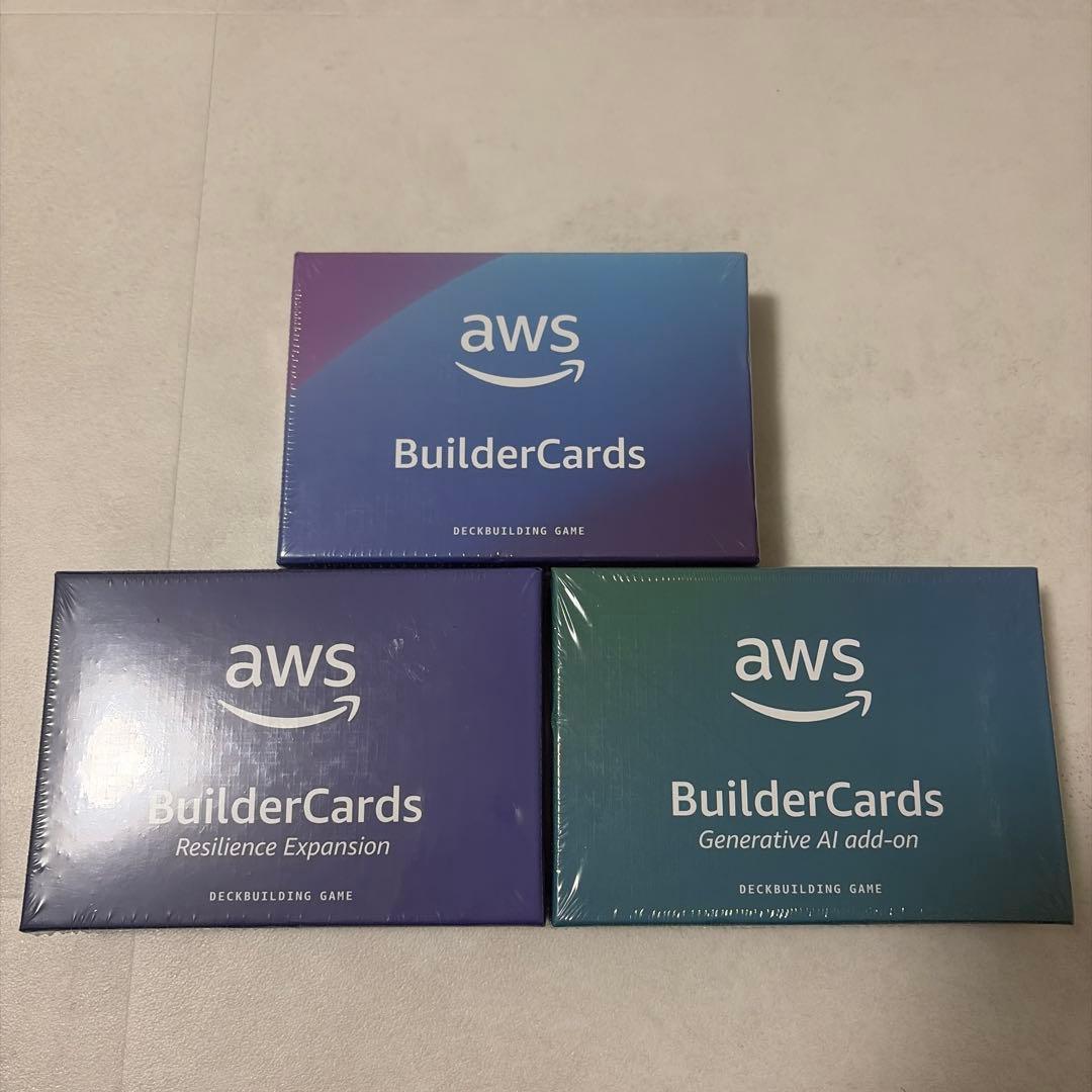 【AWS re:Invent2024】BuilderCards 3点セット