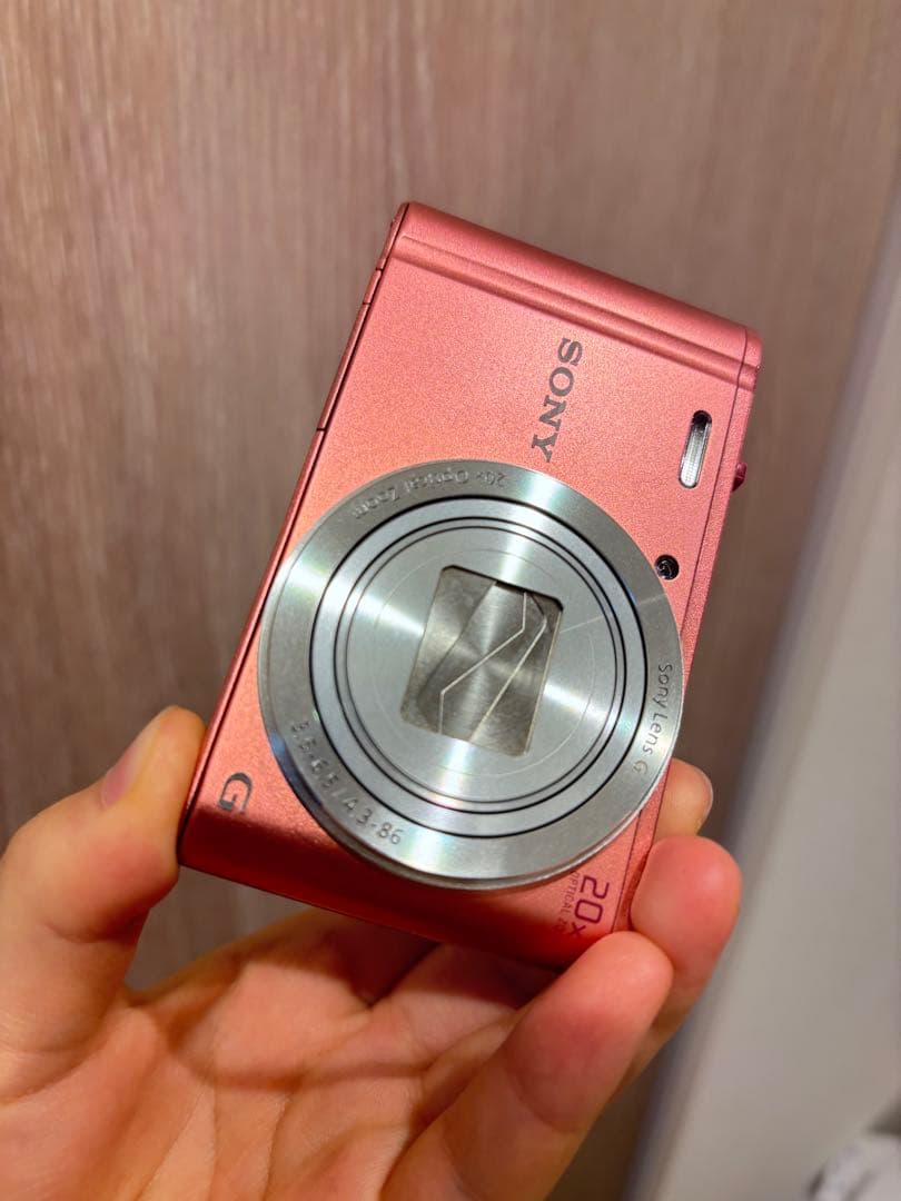 SONY ピンク コンパクトデジタルカメラ 20倍ズーム