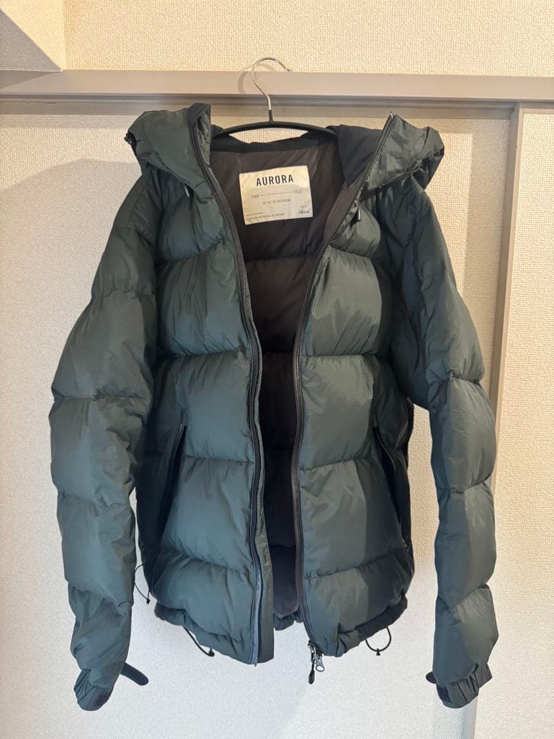 URBAN RESEARCH DOORS×NANGA　ダウン カーキ　サイズ38