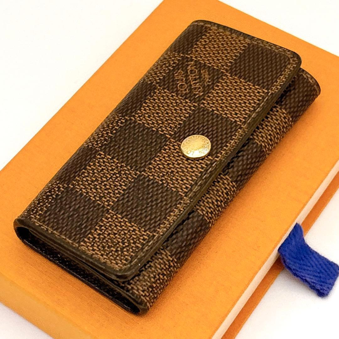 ⭐️超極上美品レベル⭐️ルイヴィトン⭐️ダミエ⭐️ミュレティクレ⭐️4連キーケース⭐️