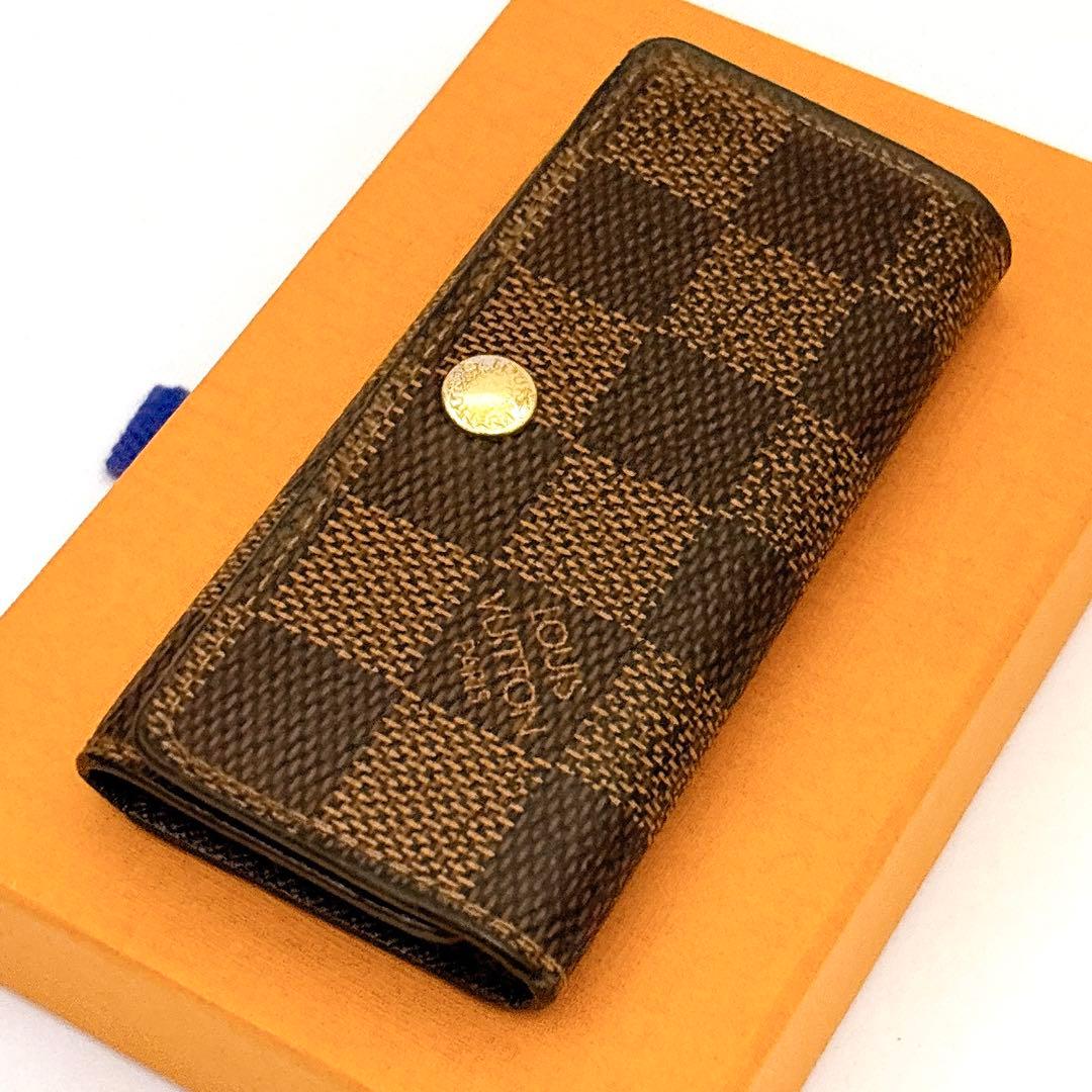 ⭐️超極上美品レベル⭐️ルイヴィトン⭐️ダミエ⭐️ミュレティクレ⭐️4連キーケース⭐️