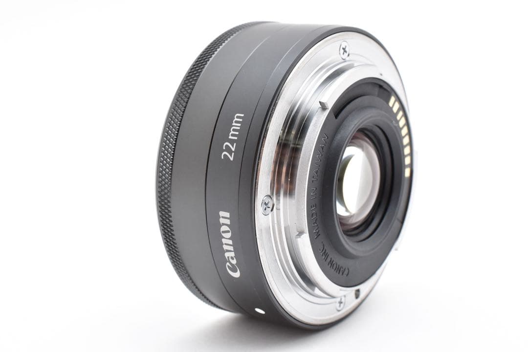 【美品】 キヤノン Canon EF-M 22mm F2 STM ブラック