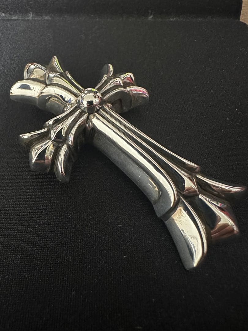 クロムハーツ DBL CH CRS LRG/ラージダブルCHクロス ペンダント