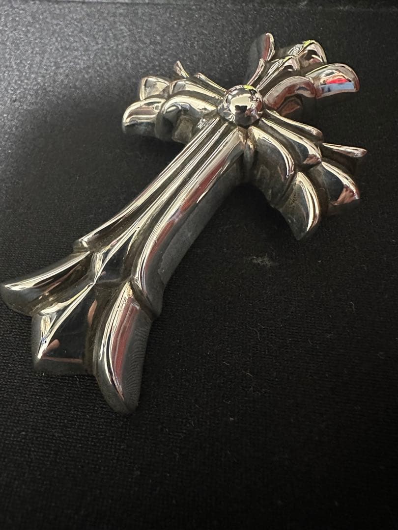 クロムハーツ DBL CH CRS LRG/ラージダブルCHクロス ペンダント