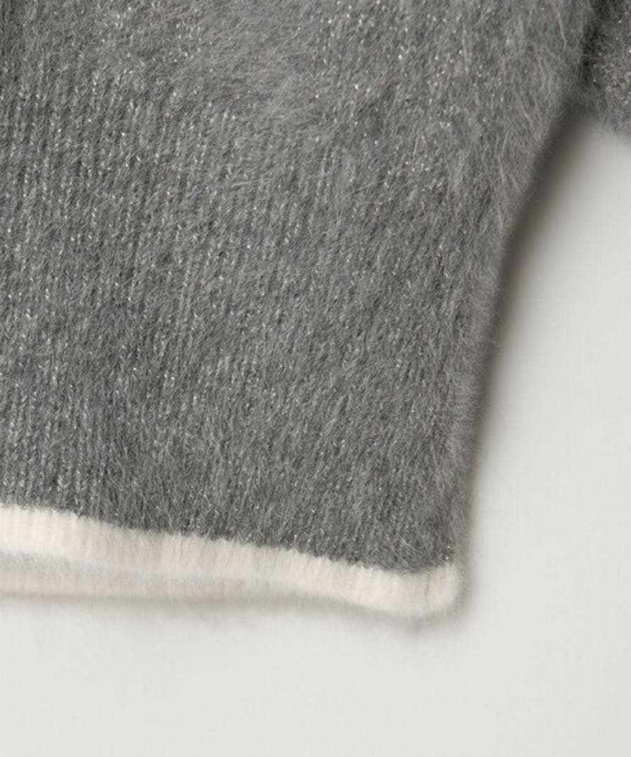 ラルです　今期　UNITED ARROWS フォックスカシミヤ ニット