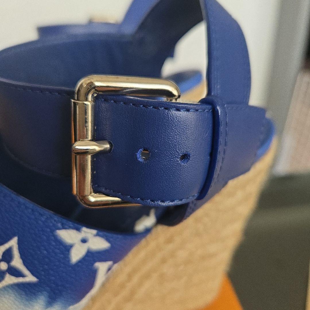 ルイヴィトン サンダル LVエスカル スターボードライン ウエッジソール