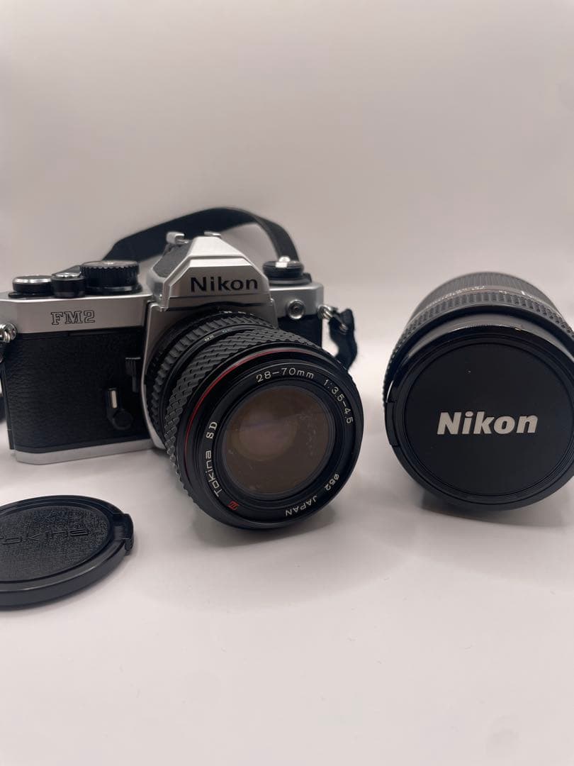 Nikon FM2 一眼レフカメラTokinaレンズ Nikonレンズ付き