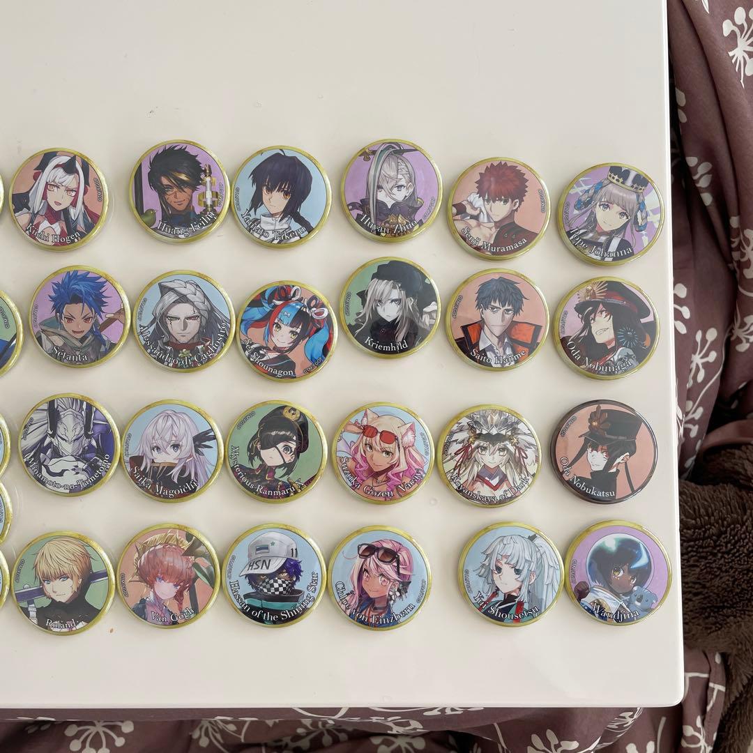 FGO 英霊召喚缶バッジ 61個　セット