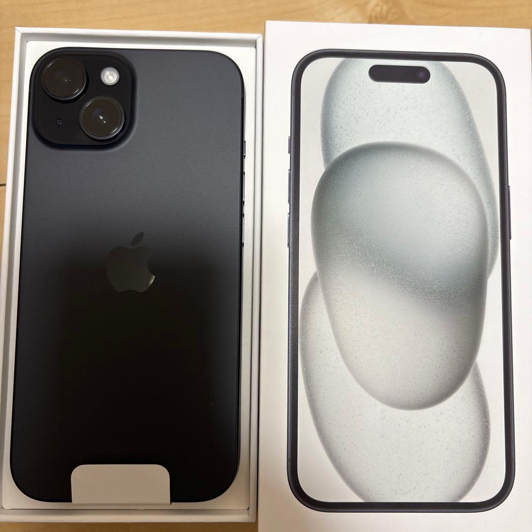 新品未使用　iPhone15 128GB