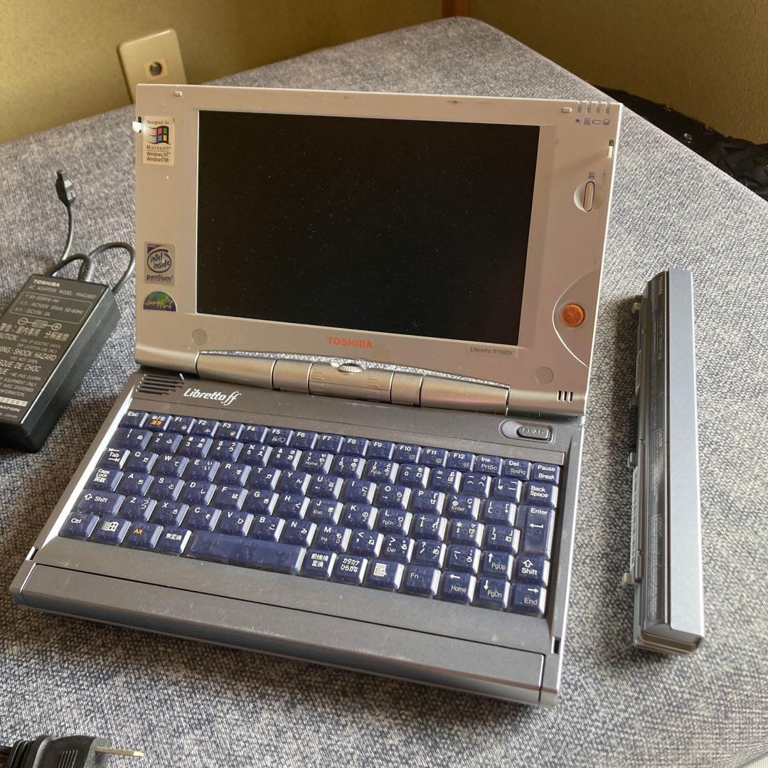 東芝 Libretto ff （ジャンク品）バッテリー予備付