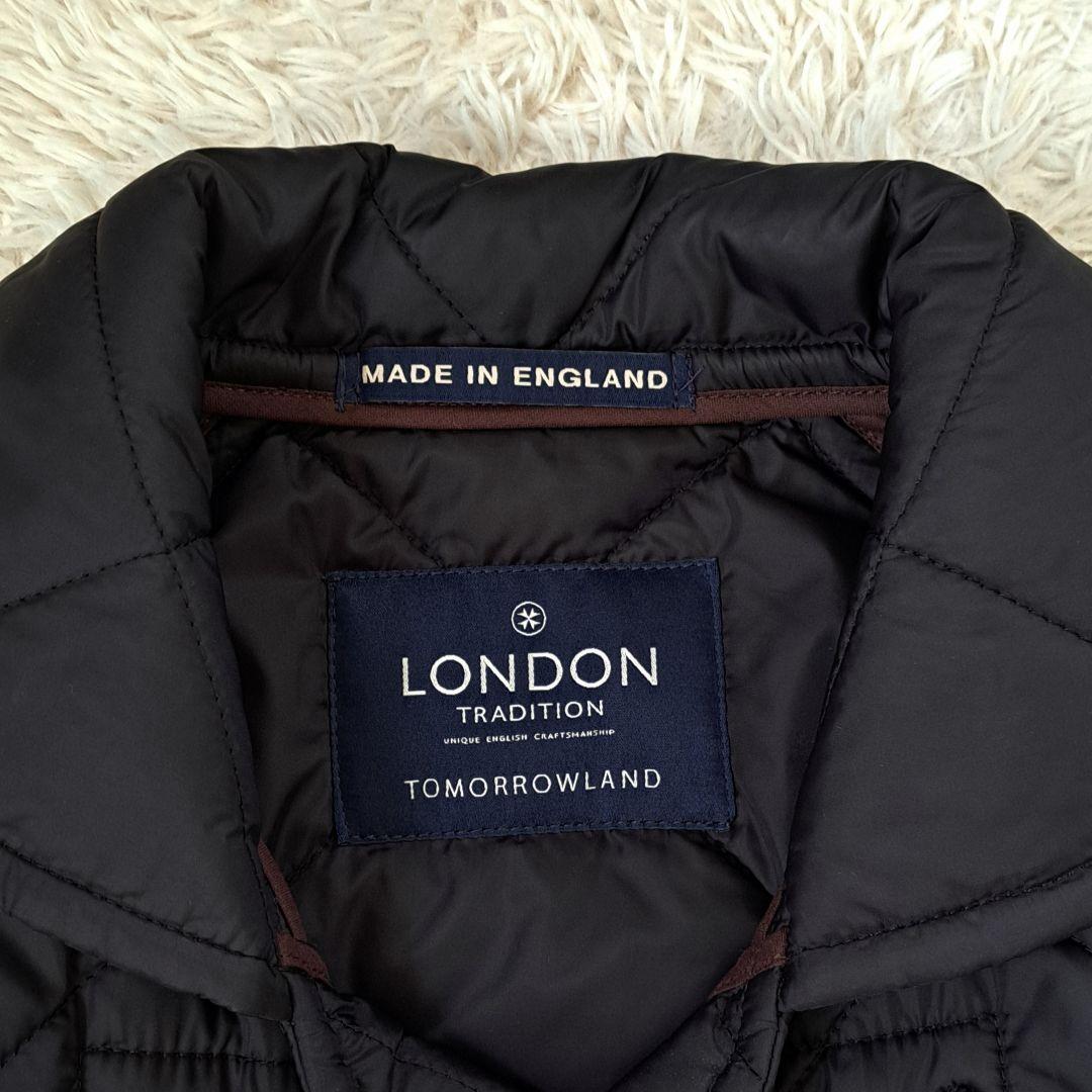 ロンドントラディション トゥモローランド別注 キルティングダッフルコート 英国製