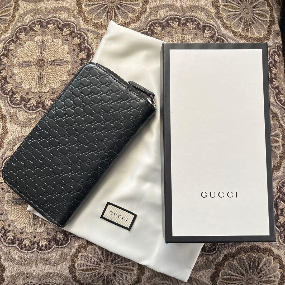 GUCCI マイクロシマ 長財布