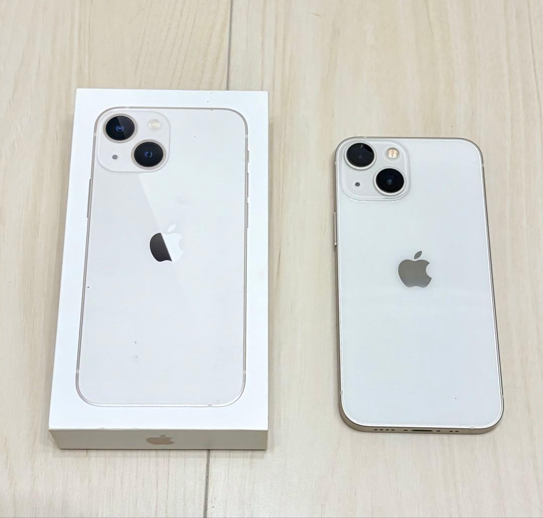 iPhone 13 mini 128GB ホワイト　スターライト