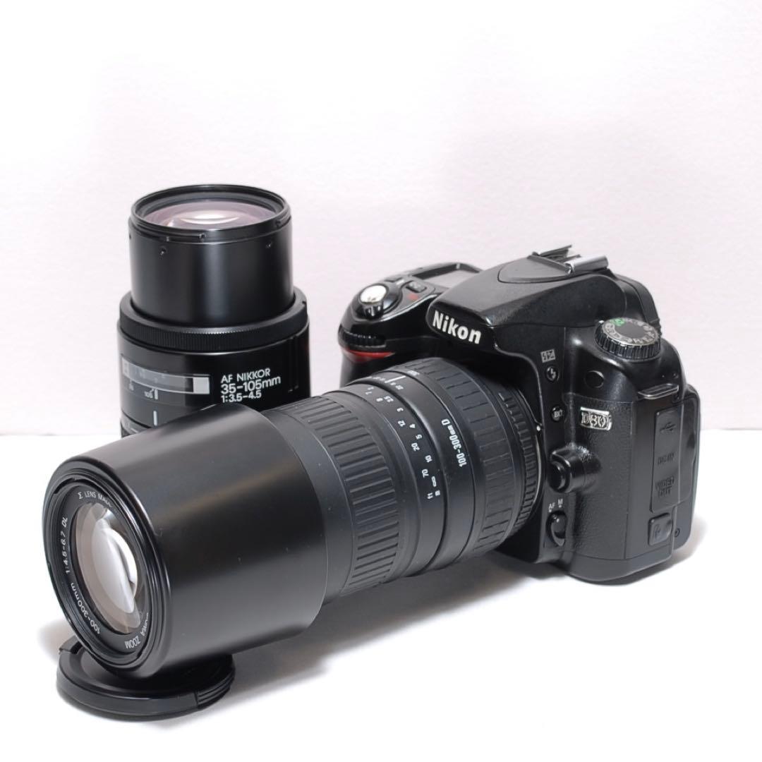 ✨超望遠レンズデビュー✨Nikon D80 ✨ ダブルレンズ✨簡単操作✨