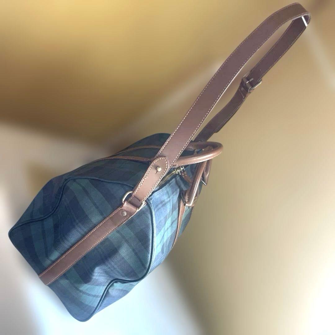 【美品】ポロラルフローレン2way ボストンバッグショルダー大容量PVC