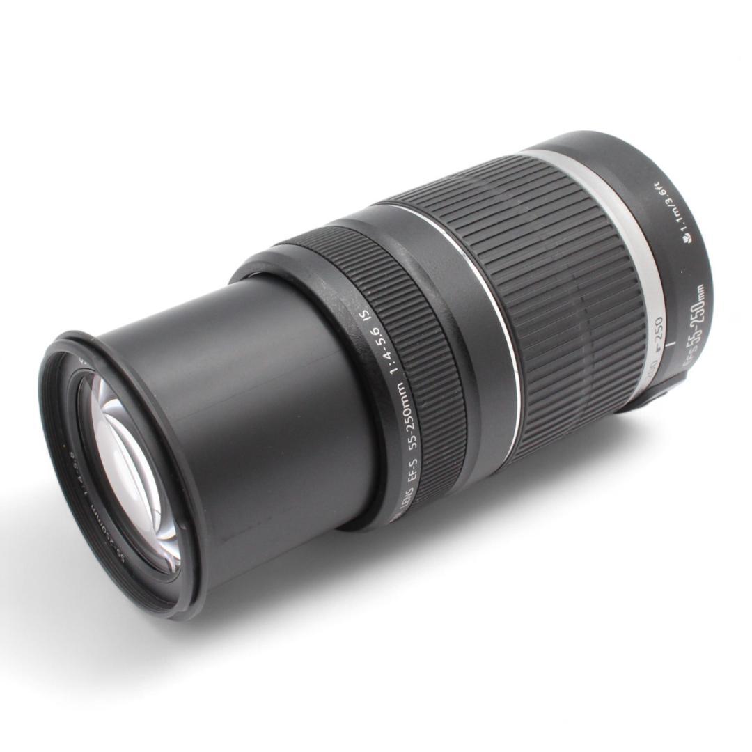 [美品] 望遠レンズ Canon EF-S 55-250mm F4-5.6 IS