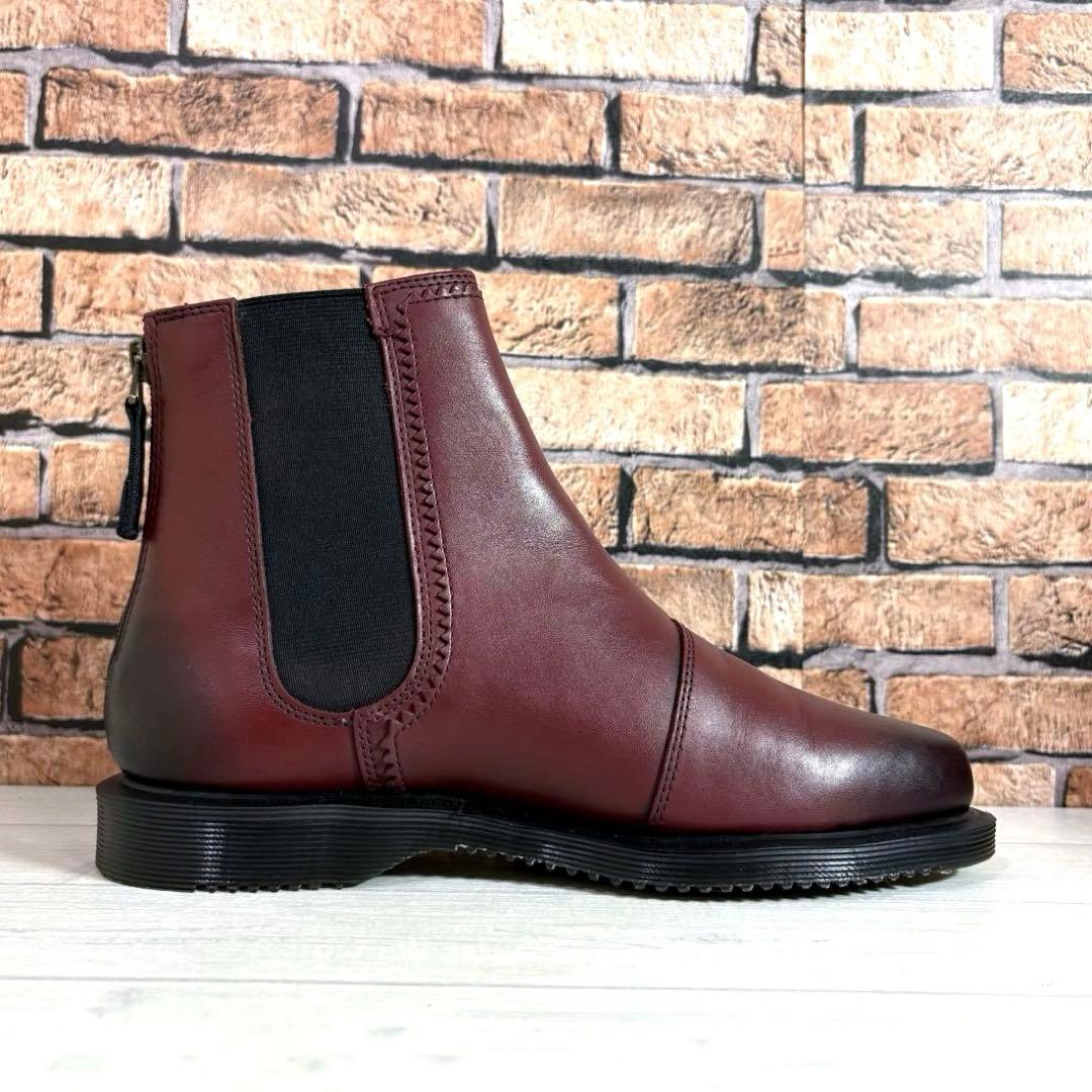 美品■ドクターマーチン■サイドゴアブーツ✨ZILLOW バックジップ チェルシー