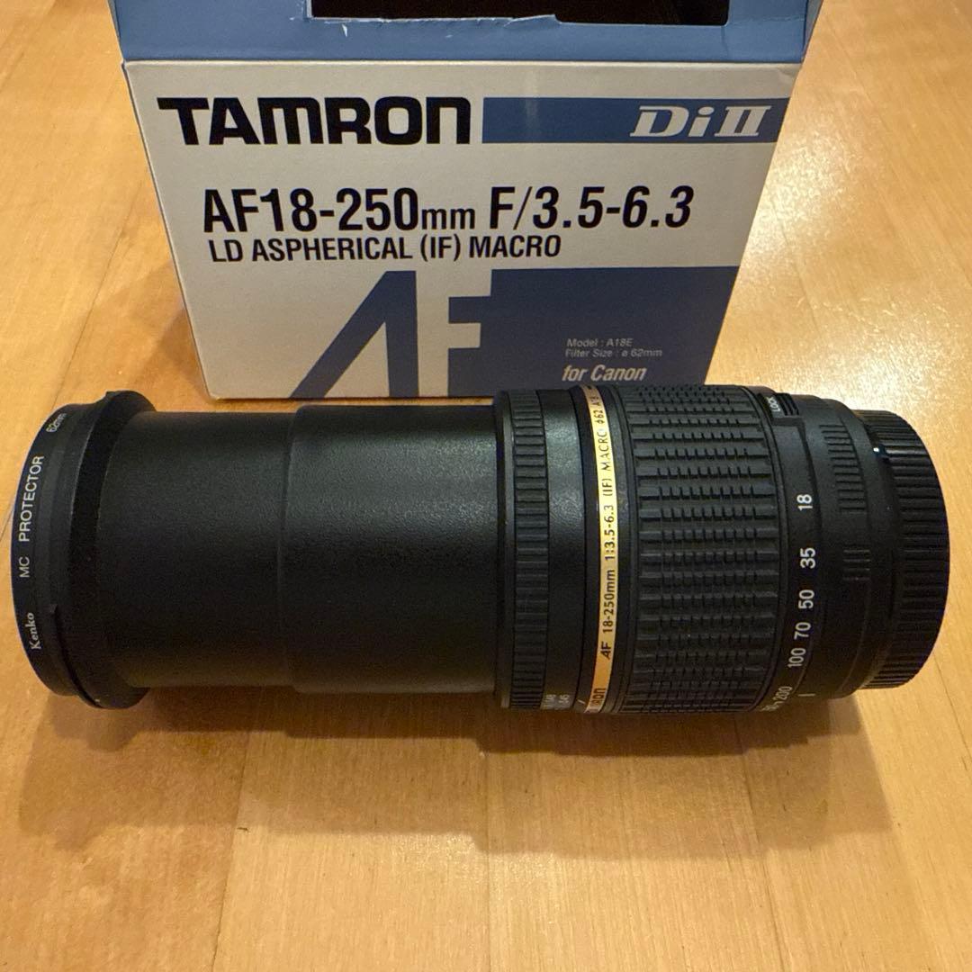 【値下げしました】Tamron タムロン　AF18-250mm ズームレンズ
