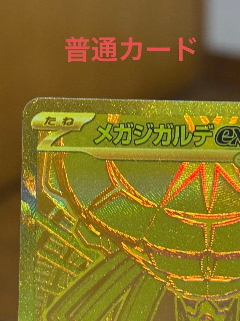 【即日発送】メガジガルデex MUR【エラカード】