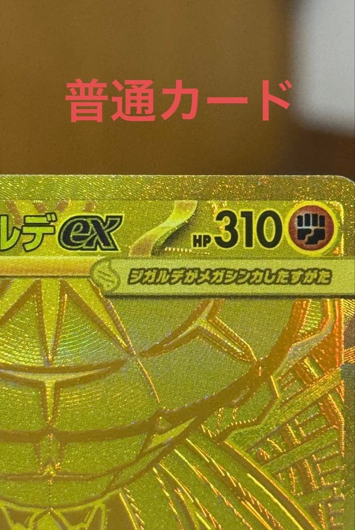 【即日発送】メガジガルデex MUR【エラカード】