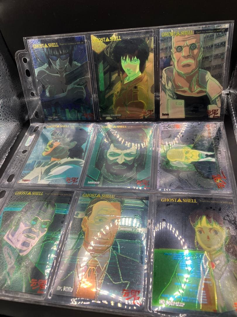 【コンプ】攻殻機動隊 クロミウムカード アマダ カードダス クリアカード