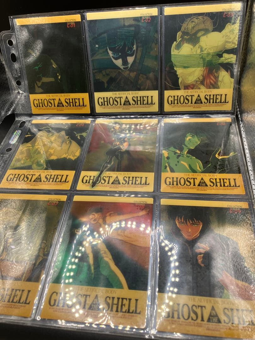 【コンプ】攻殻機動隊 クロミウムカード アマダ カードダス クリアカード