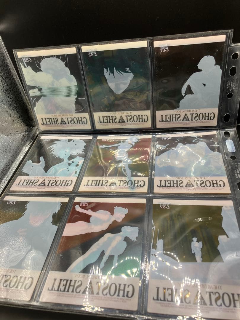 【コンプ】攻殻機動隊 クロミウムカード アマダ カードダス クリアカード